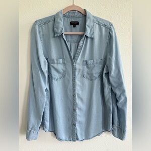 Tinsel Sky Blue Denim Shirt